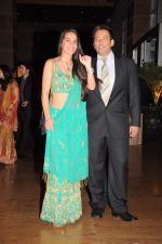 Tara Sharma at Genelia D_Souza and Ritesh Deshmukh wedding reception in Hotel Grand Hyatt, Mumbai on 4th Feb 2012 (25).JPG